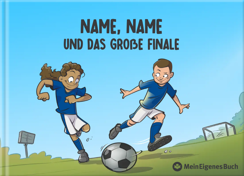 Personalisiertes Kinderbuch: Name, Name und das große Finale